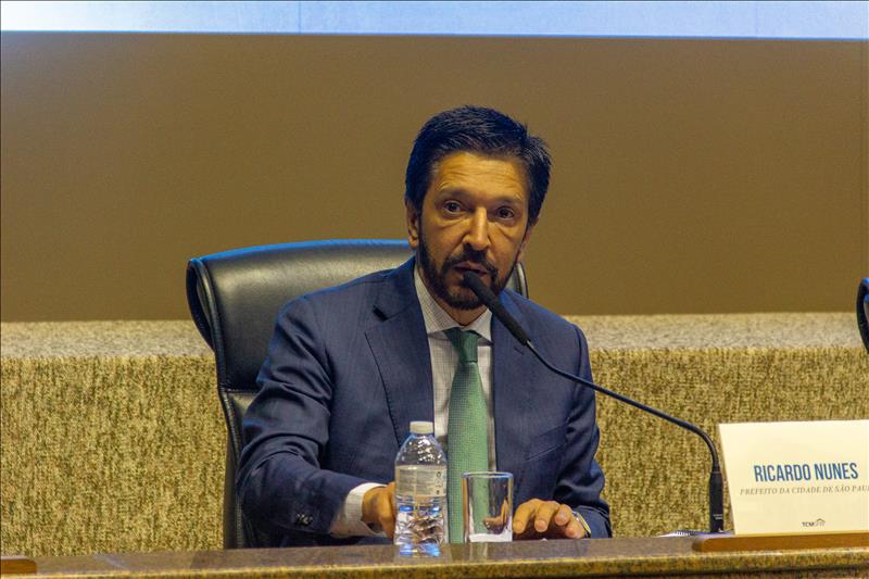 O Prefeito Ricardo Nunes prestigiou a reunião.